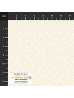 Stof Fabrics Neutral Notes - Tak - Cream - Coupon - 80 cm x 110 cm