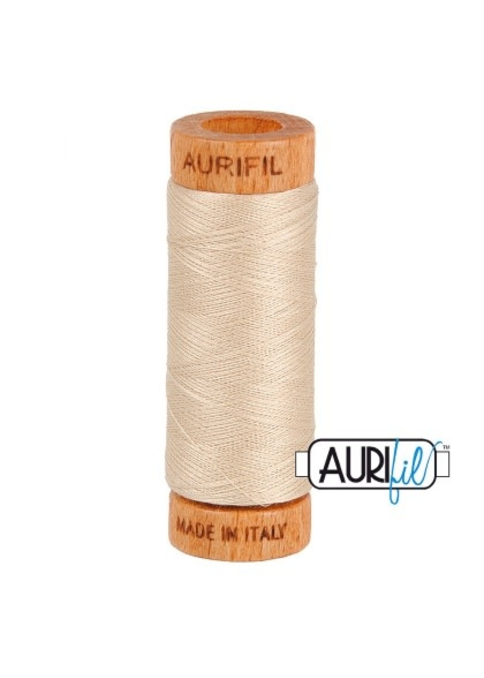 Aurifil Katoen Applicatiegaren - #80/2 - 280 m - 2312 - Ermine