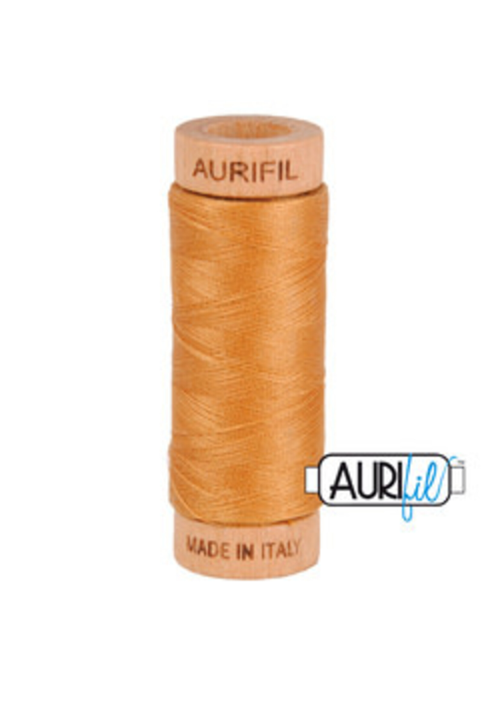 Aurifil Katoen Applicatiegaren - #80/2 - 280 m - 2930 - Golden Toast