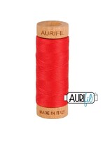 Aurifil Katoen Applicatiegaren - #80/2 - 280 m - 2250 - Red