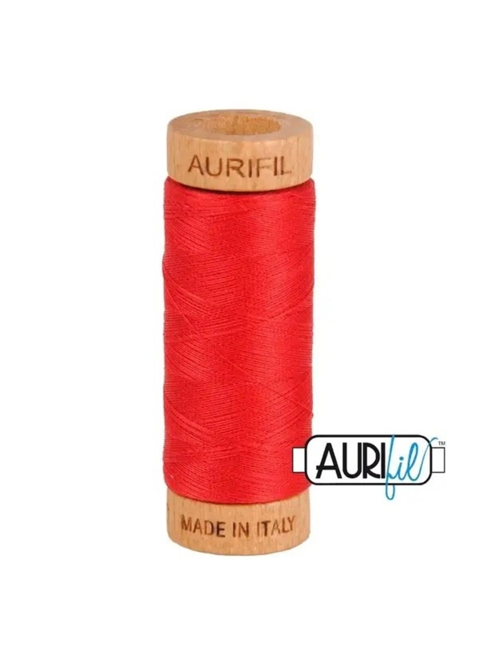 Aurifil Katoen Applicatiegaren - #80/2 - 280 m - 2250 - Red
