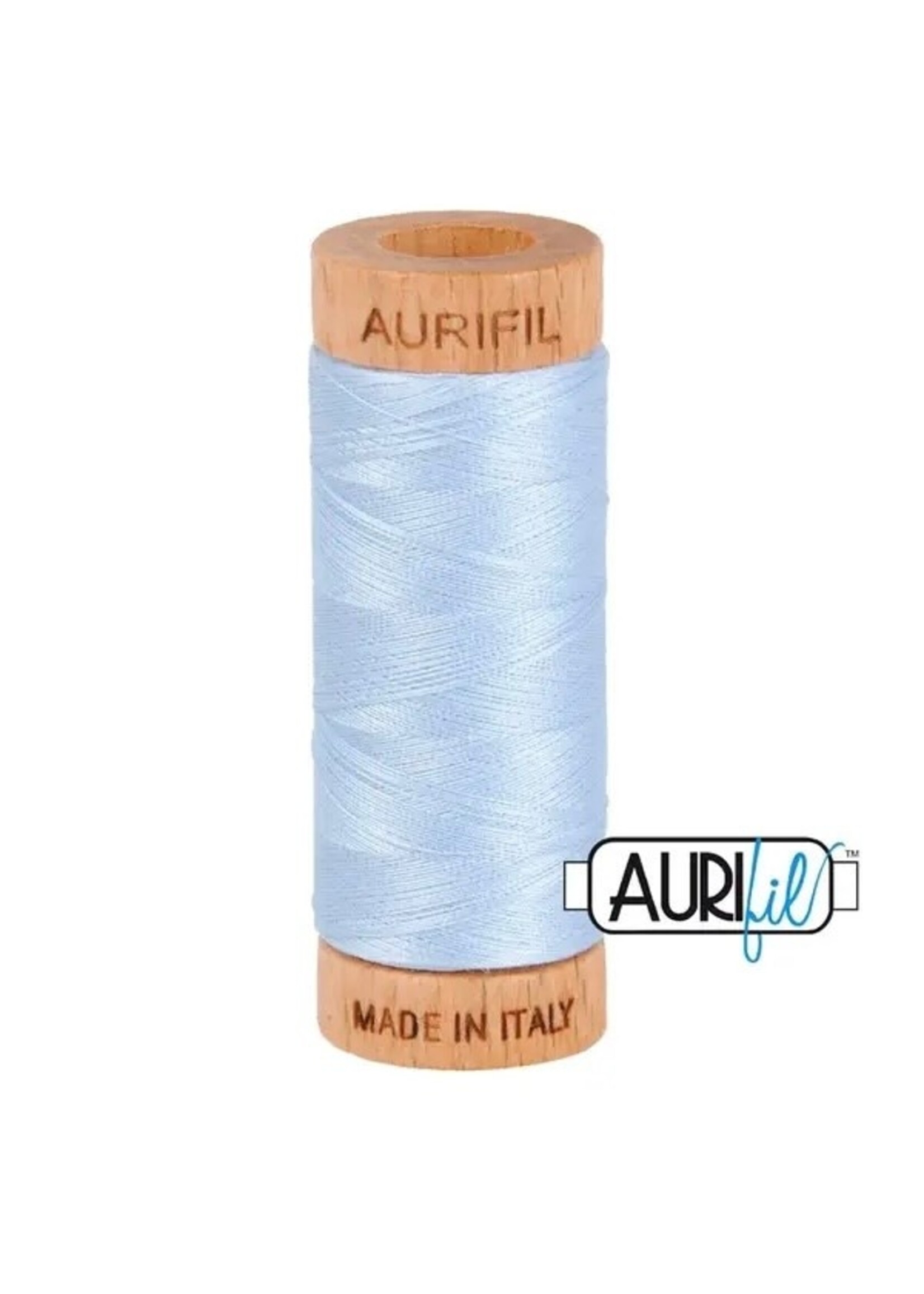 Aurifil Katoen Applicatiegaren - #80/2 -  280 m - 2710 - Light Robins Egg
