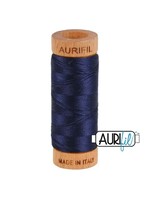 Aurifil Katoen Applicatiegaren - #80/2 - 280 m - 2785 - Very Dark Navy