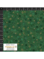 Stof Fabrics We Love Christmas - Green - Coupon - 95 cm x 110 cm