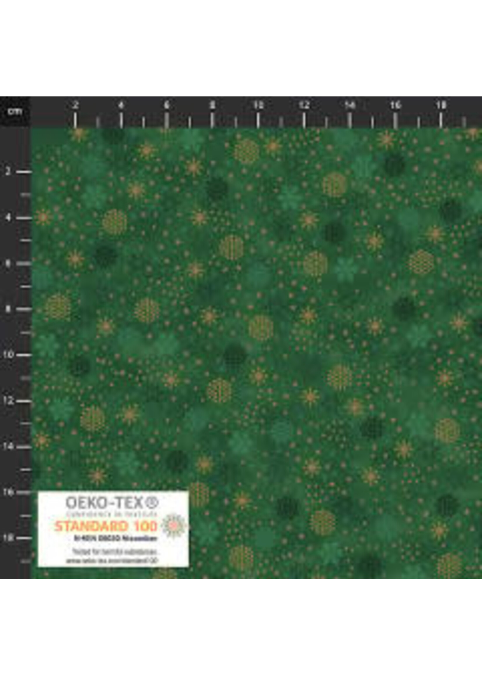 Stof Fabrics We Love Christmas - Green - Coupon - 95 cm x 110 cm
