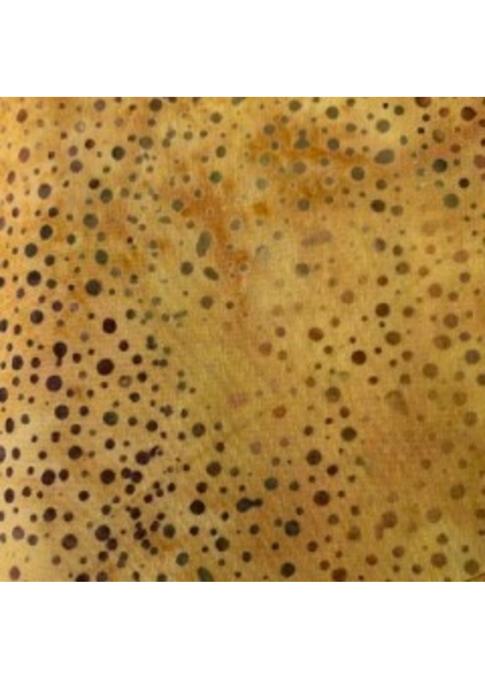 Hoffman Fabrics Bali Dots - Yellow - 3019-018 - Coupon - 65 cm x 110 cm
