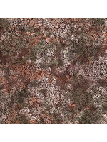 Hoffman Fabrics Bali Batik Daisys & Dots - Cappucino - Coupon - 100 cm x 110 cm