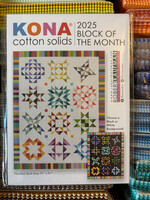 Block of the Month - Kona - Compleet pakket met patroonkaarten