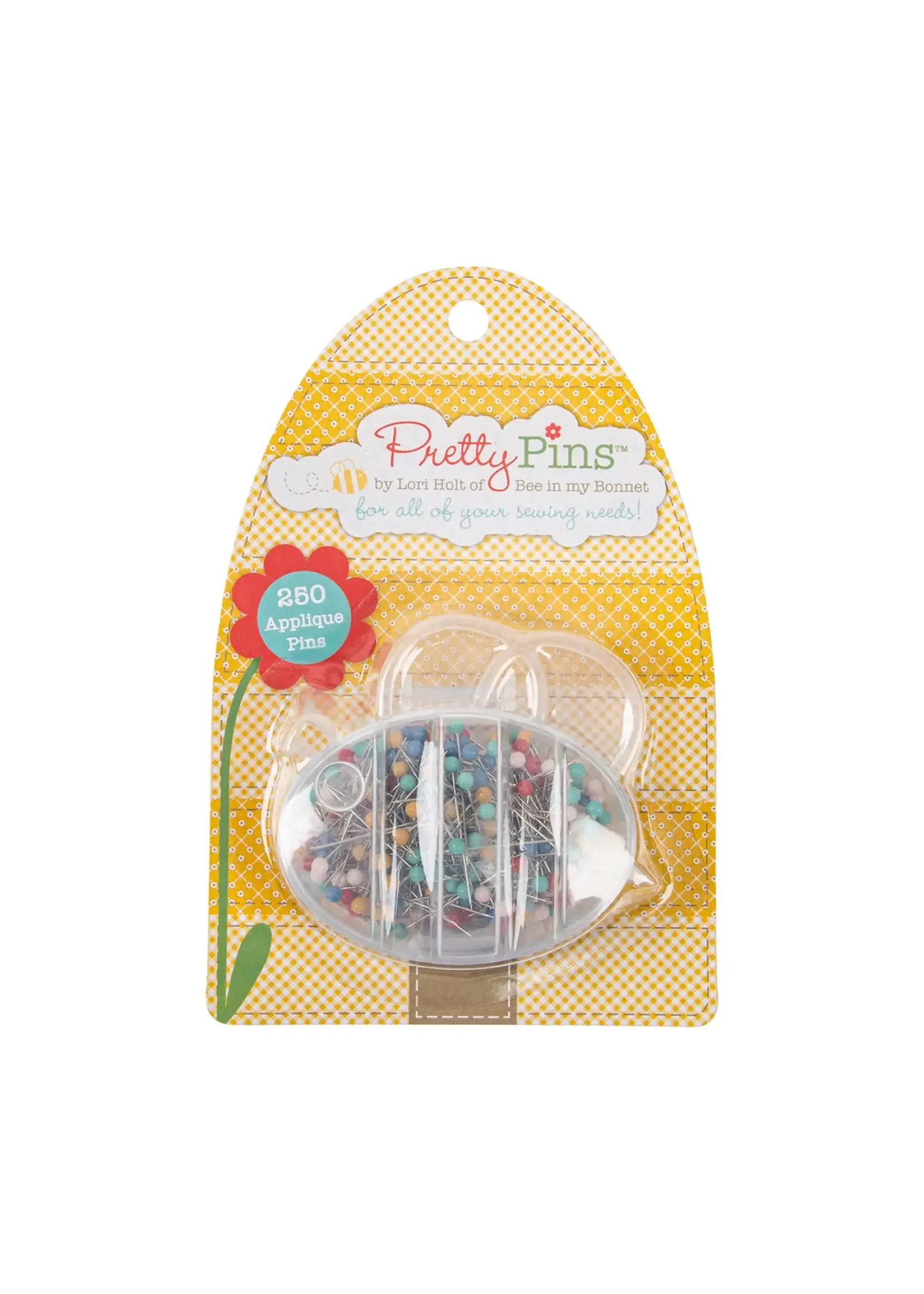 Riley Blake Designs Lori Holt - Spelden  - Pretty Pins - Applicatie - 250 stuks