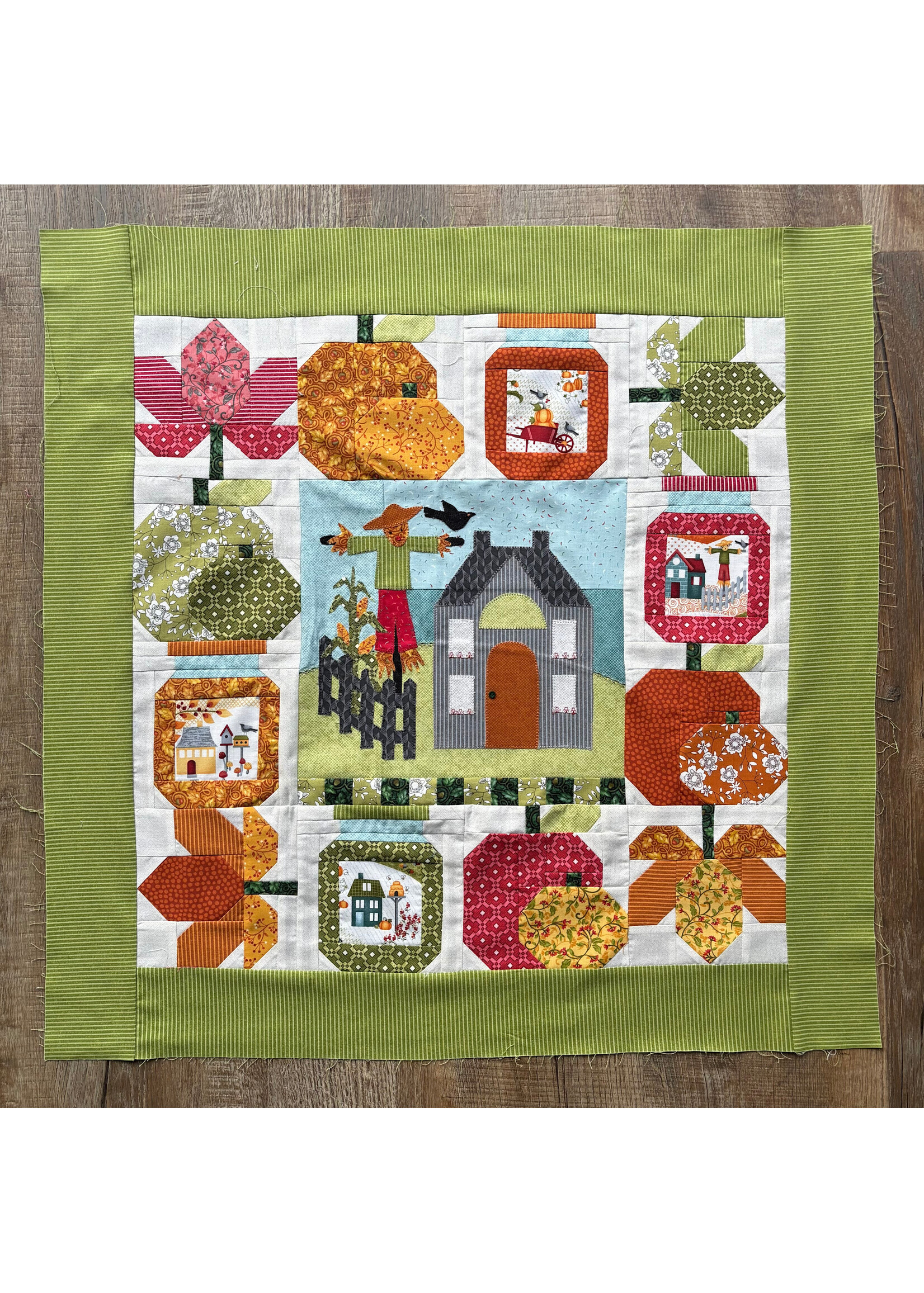 Benartex Studio Stofpakket - On Wander Lane - herfst - inclusief maandboek november