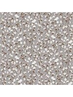 Studio E Fabrics Loads of Fun - Cotton Plants - Grey - Coupon - 80 cm x 110 cm