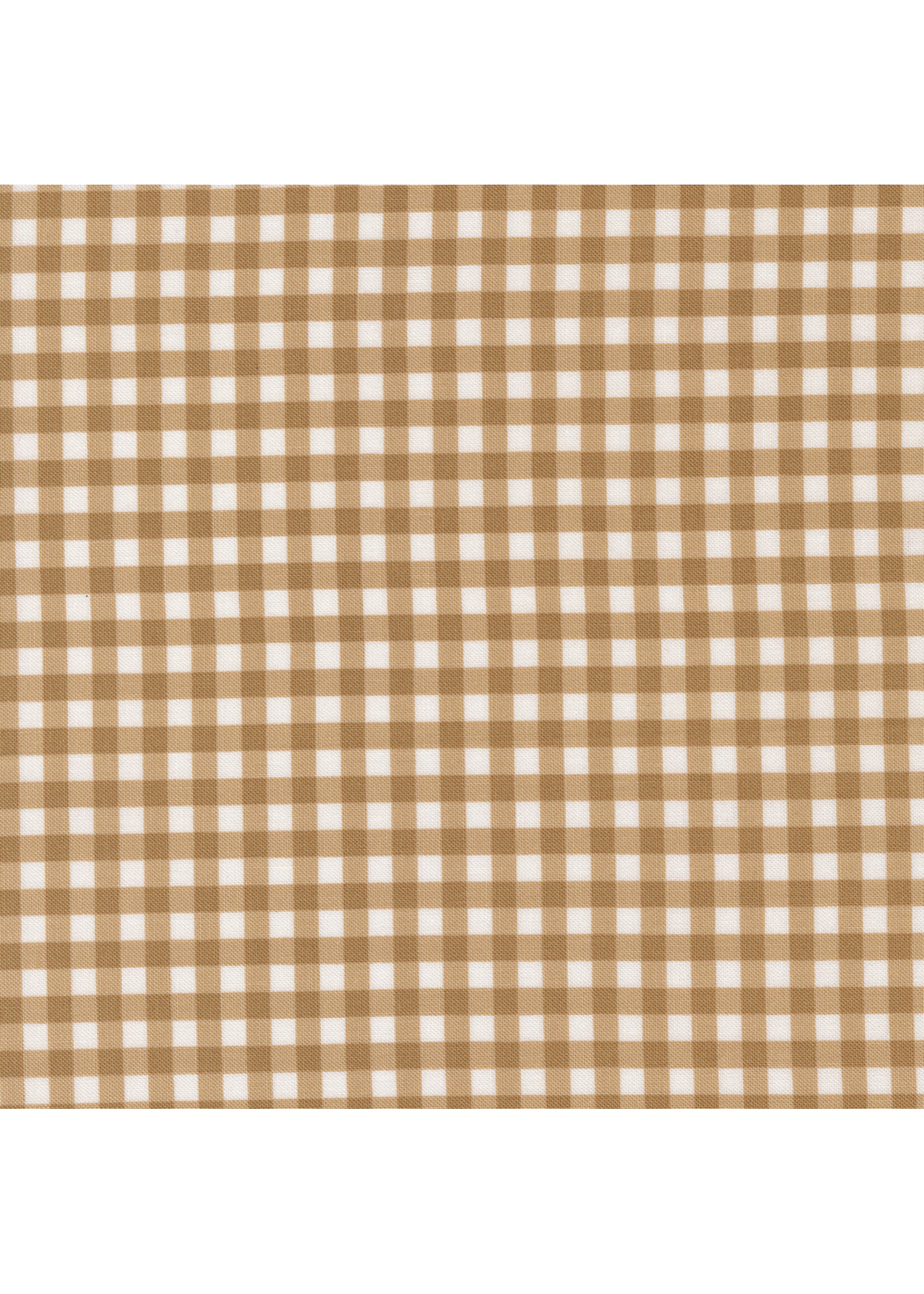 Moda Fabrics Sweetwater - Lucky - Gingham - Sand - 55707 17