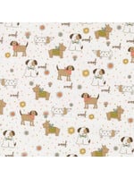 Moda Fabrics Sweetwater - Lucky - Puppy Parade - Cloud - 55700 11