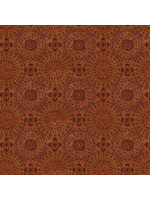 Henry Glass Fabrics Plant Kindness - Garden Path - Rust - Coupon - 80 cm x 110 cm