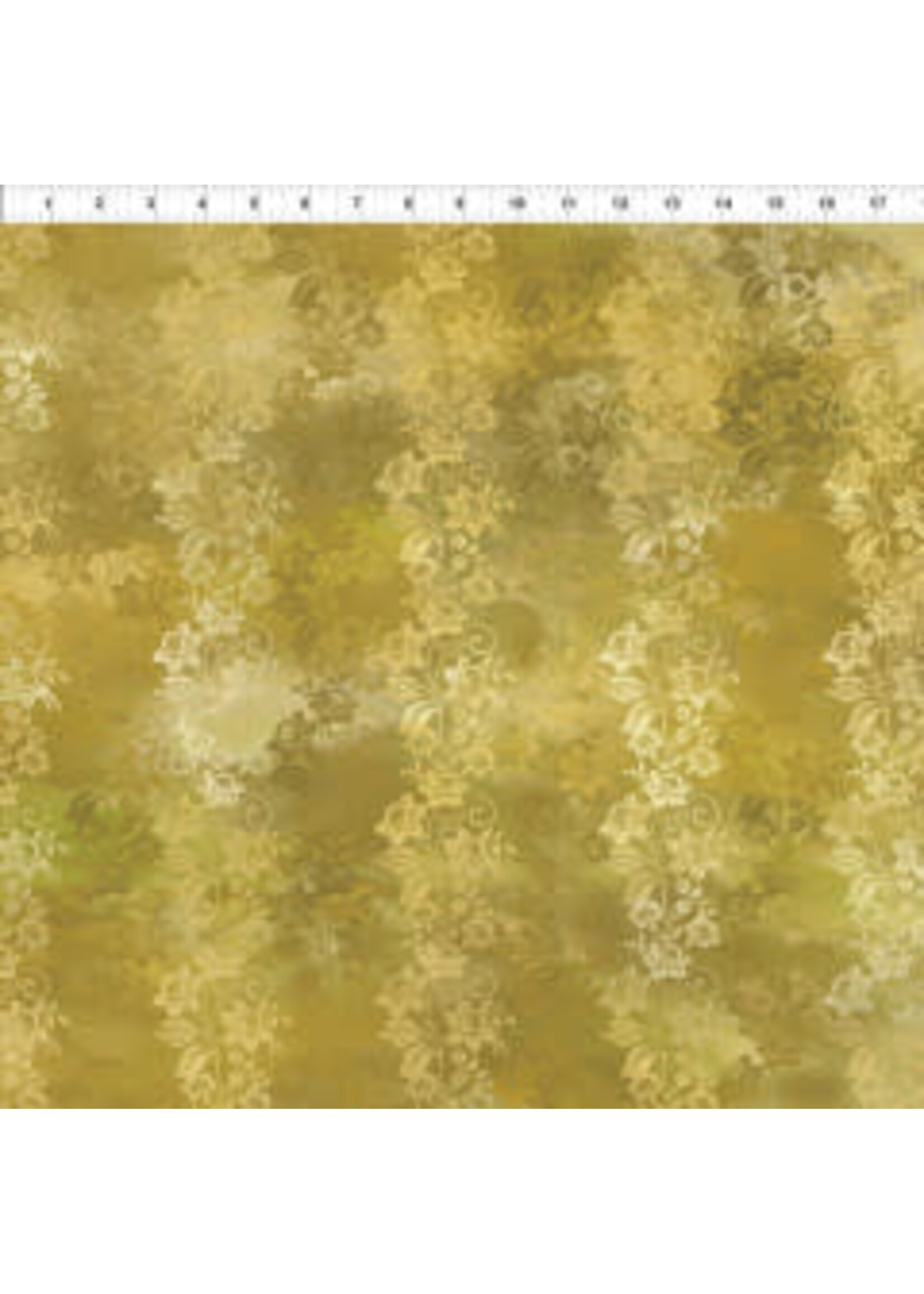 In The Beginning The Diaphanous Collection - Enchanted Vines - Gold - Coupon - 90 cm x 110 cm
