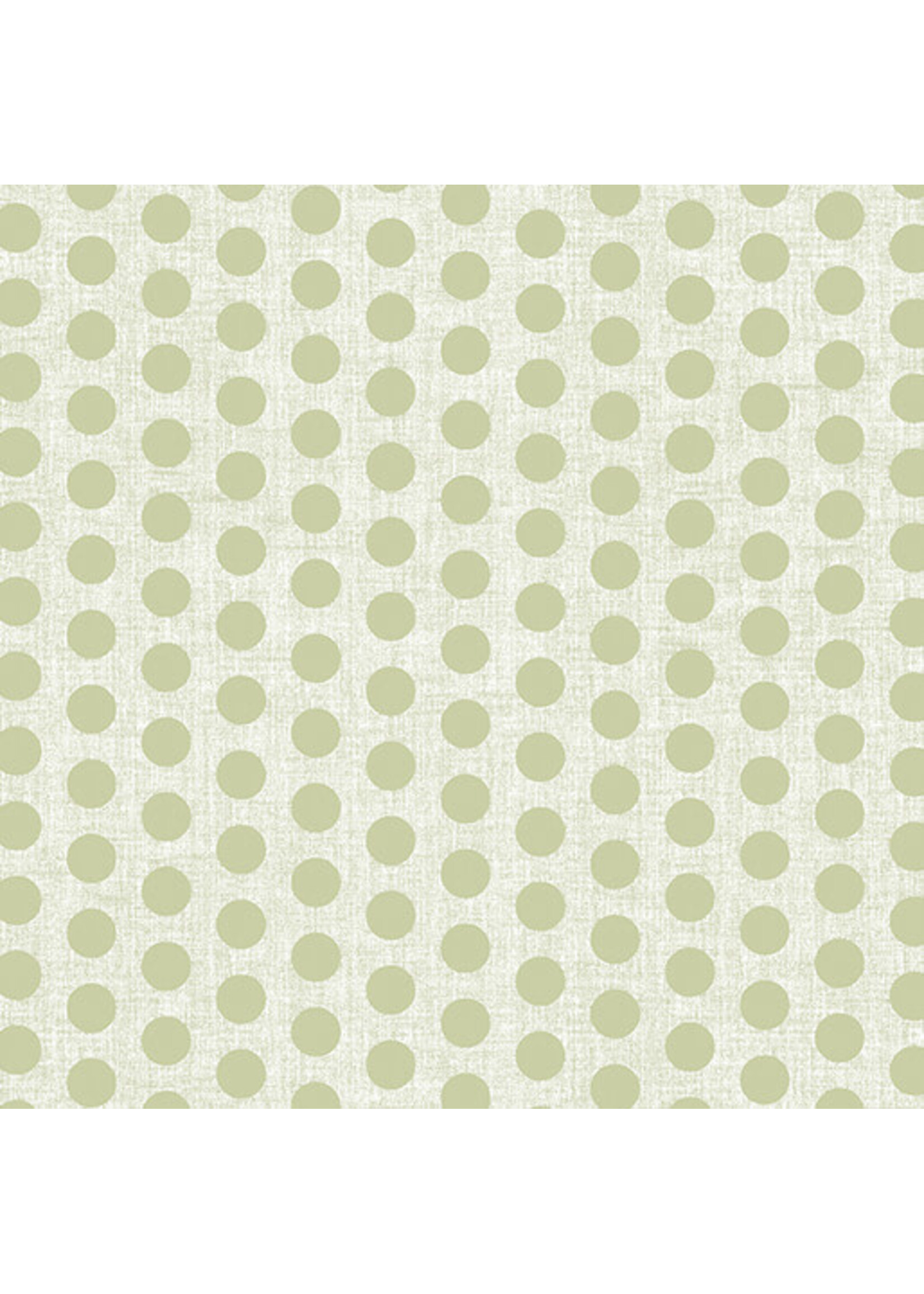 Benartex Studio Backing & Basics - Linen Dot - Sage - 87W43