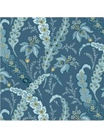 Laundry Basket Quilts Edyta Sitar - Beach House - Ribbon Grass - Blue - 1164B - Coupon - 90 cm x 110 cm