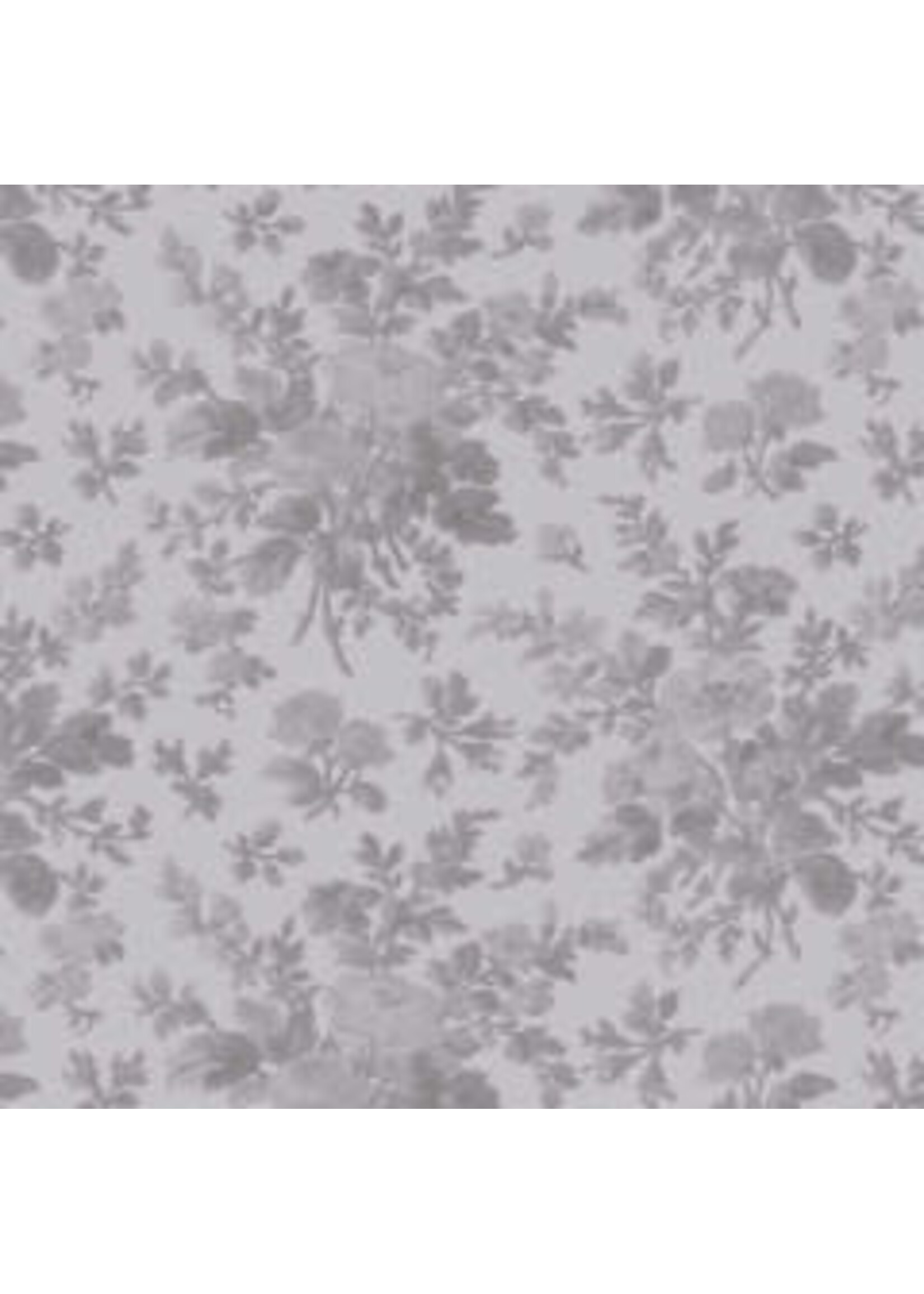 Windham Fabrics Floral Bouquet - Gray - Coupon - 40 cm x 275 cm