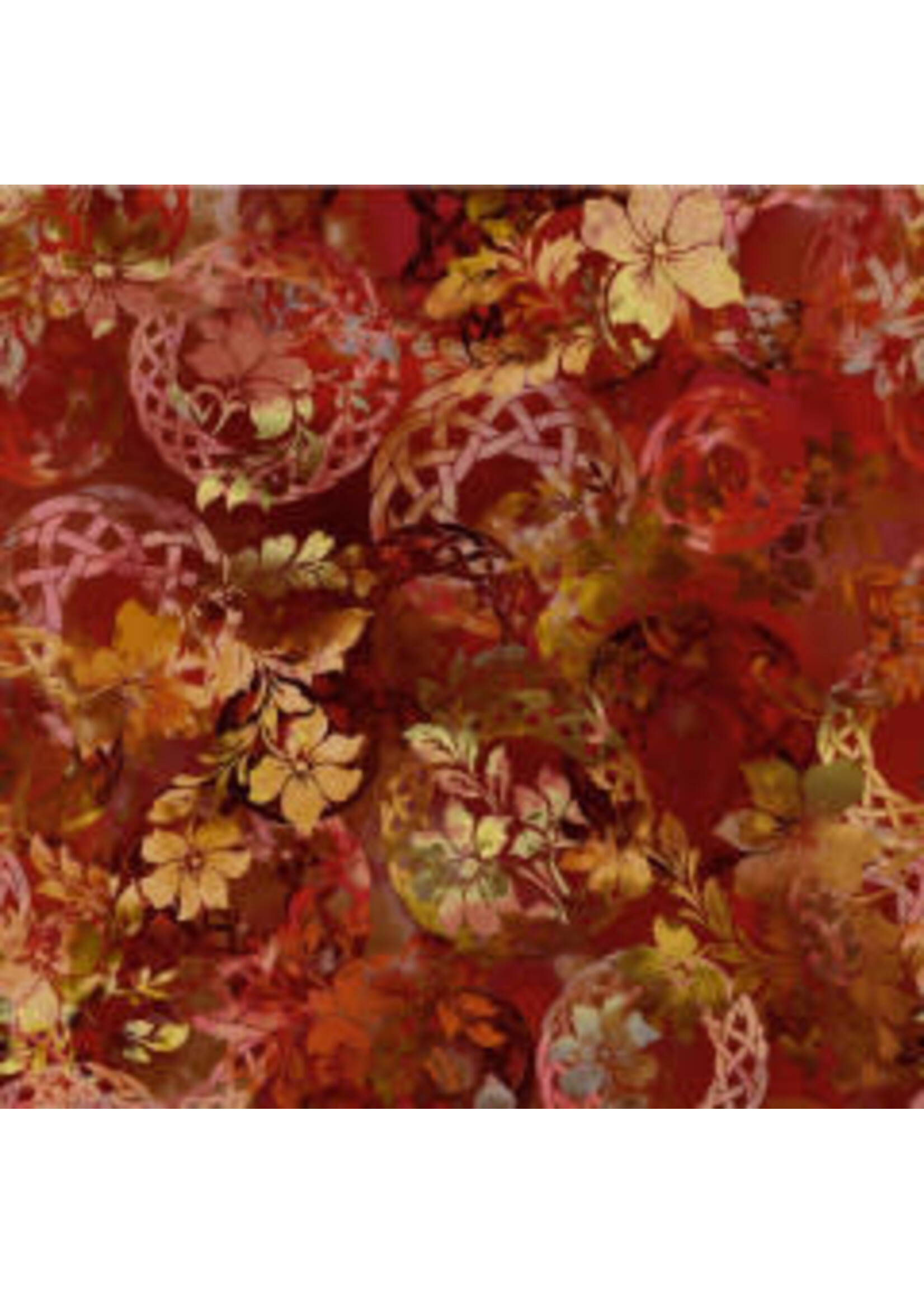 In The Beginning The Diaphanous Collection - Mystical - 3ENC1 - Multi Brown - Coupon - 90 cm x 110 cm