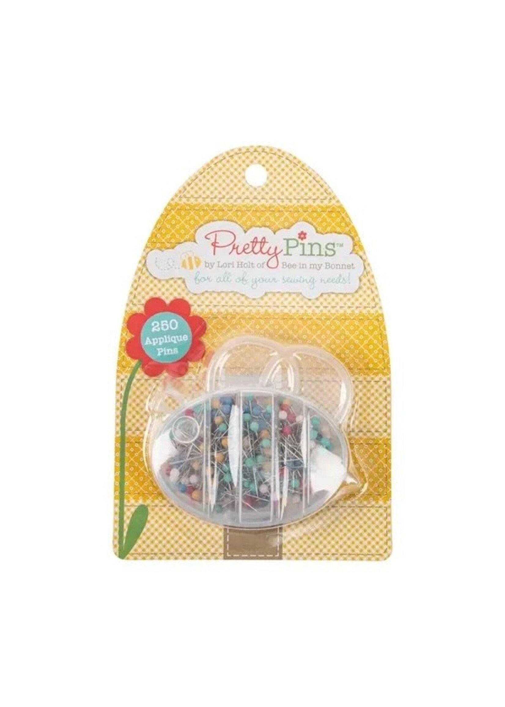 Riley Blake Designs Lori Holt - Spelden  - Pretty Pins - Applicatie - 250 stuks