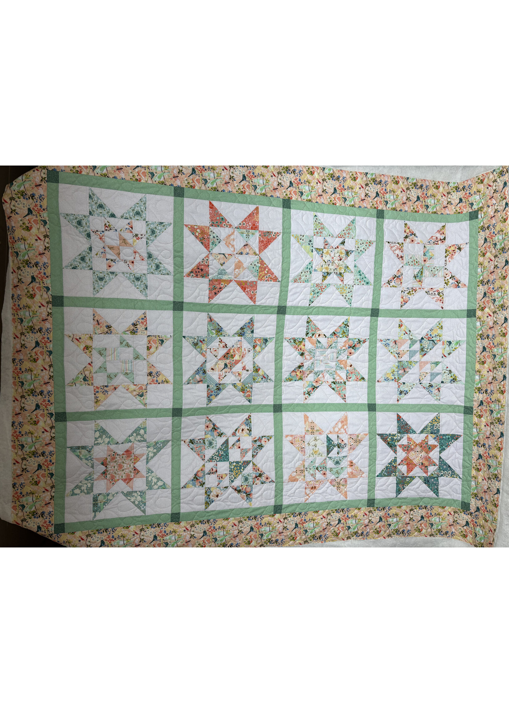 Cursus -  Quilt Along - start  donderdag 19 maart- halve dag