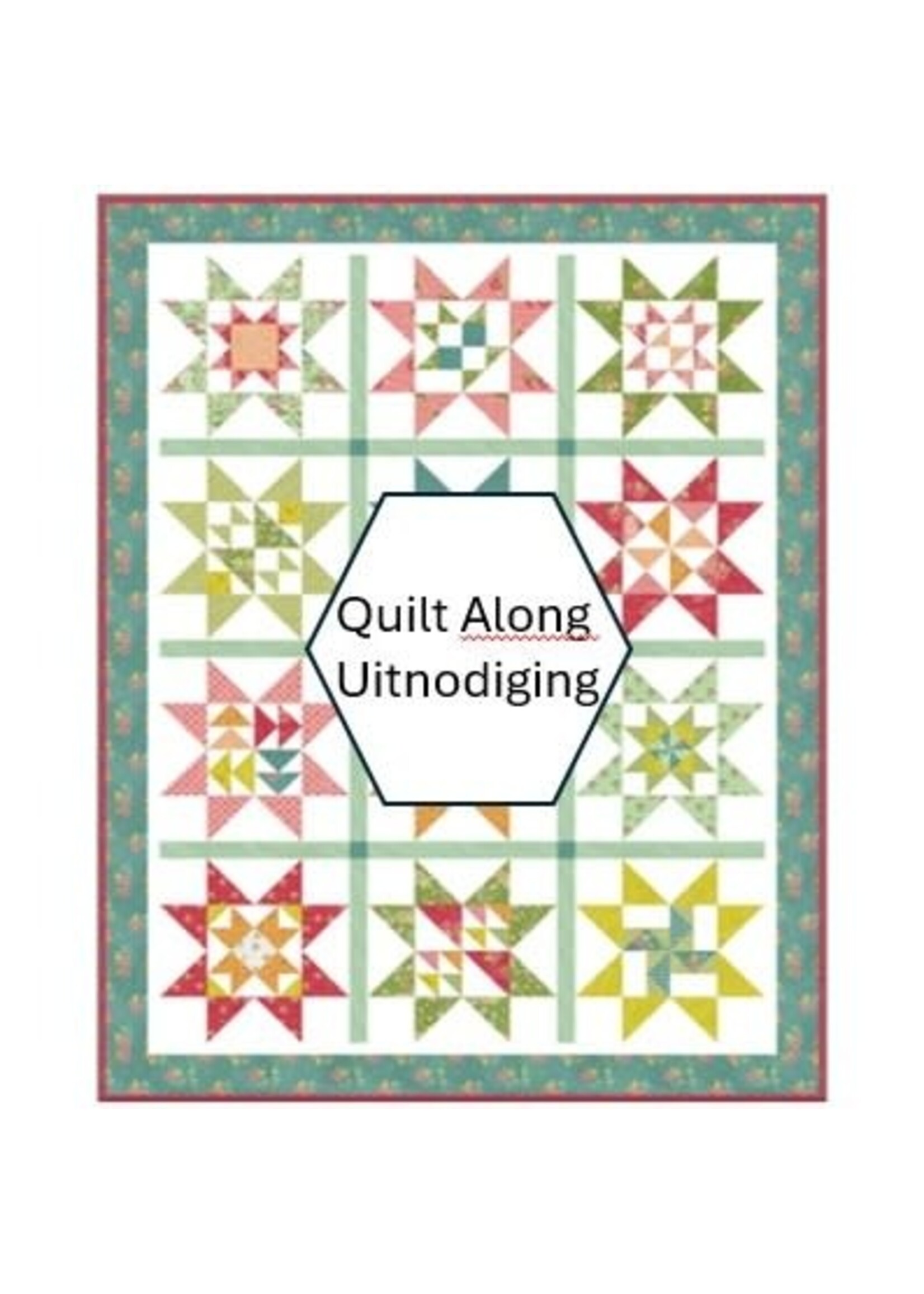 Cursus -  Quilt Along - start  donderdag 26 februari - halve dag