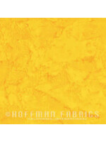 Hoffman Fabrics Bali Hand-Dyed - Buttercup - 3018-471 - Coupon - 55m cm x 110 cm