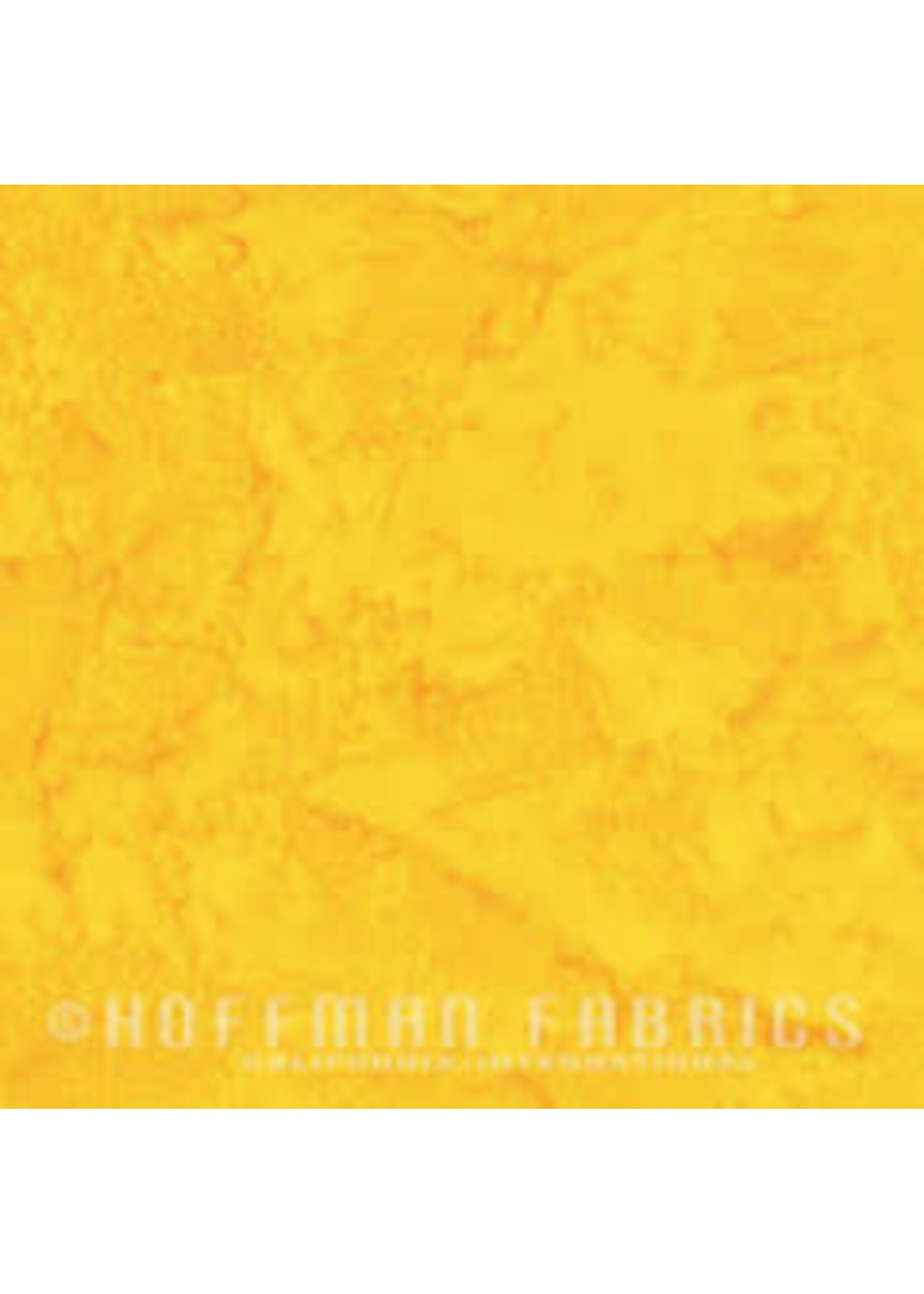 Hoffman Fabrics Bali Hand-Dyed - Buttercup - 3018-471 - Coupon - 55m cm x 110 cm