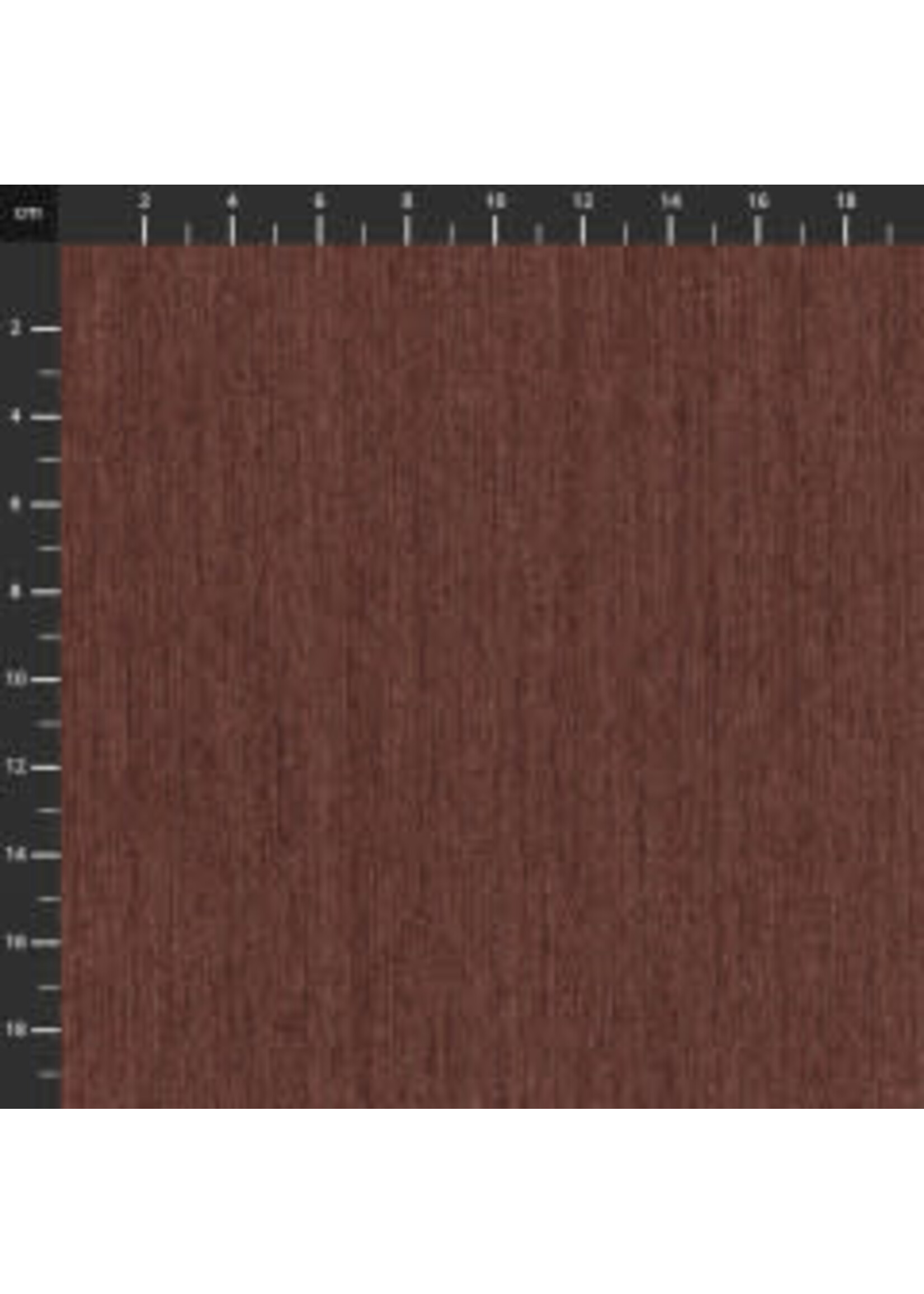 Stof Fabrics Tochio Yard-Dyed - Red Brown - Coupon - 80 cm x 110 cm
