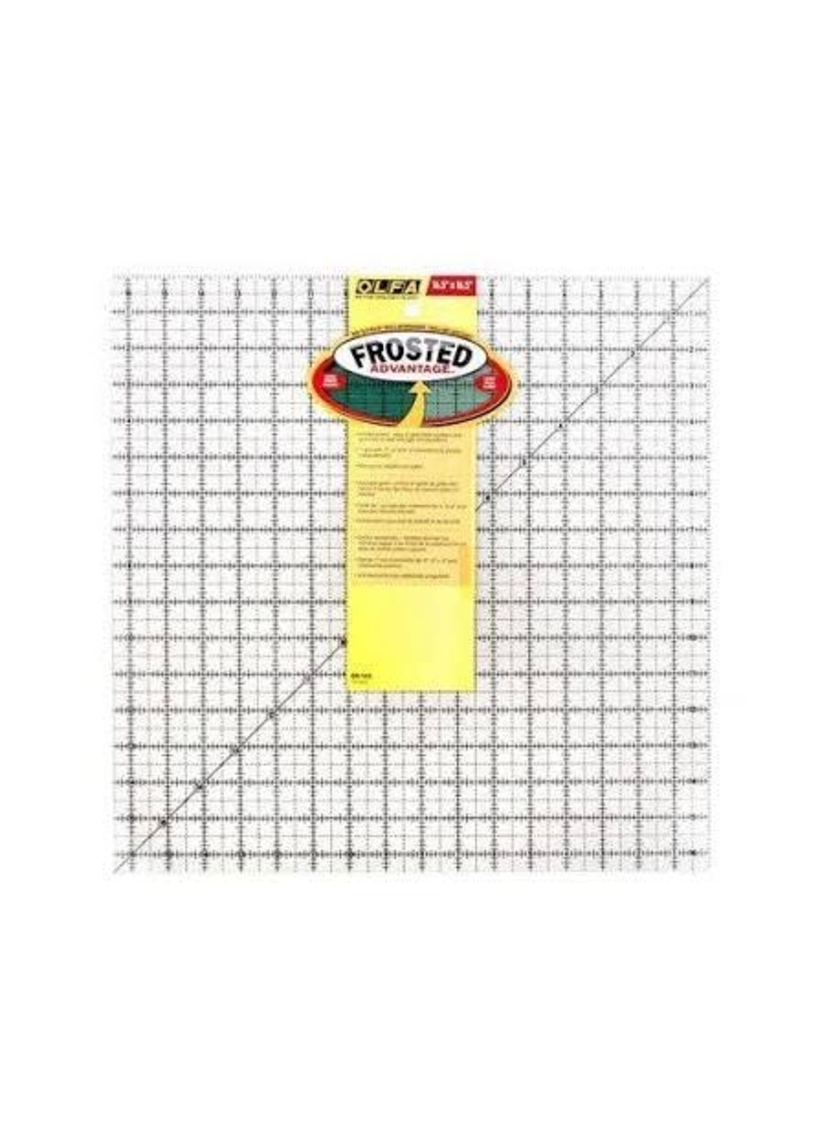 Olfa Liniaal - Frosted - Square - 16,5 inch