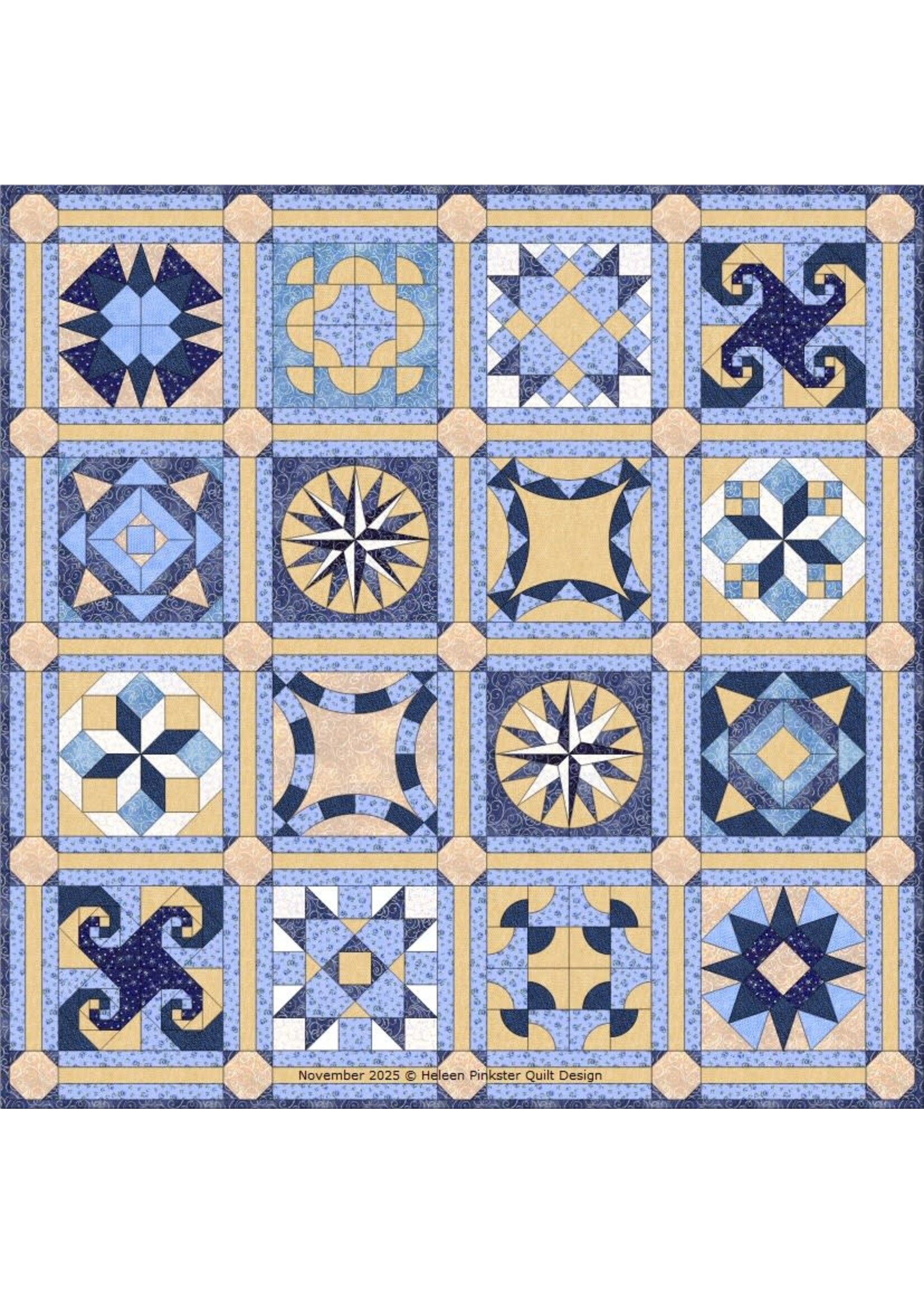 Cursus - Patchen en Quilten met de hand Gevorderden - 6 vrijdagochtenden - start 20 maart