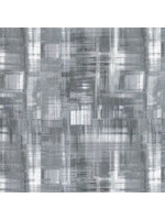 Timeless Treasures Xdream - Dream Plaid - Grey - Coupon - 100 cm x 275 cm
