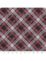 Free Spirit Fabrics Tim Holtz - Yuletide Winterplaid - Coupon - 80 cm x 110 cm