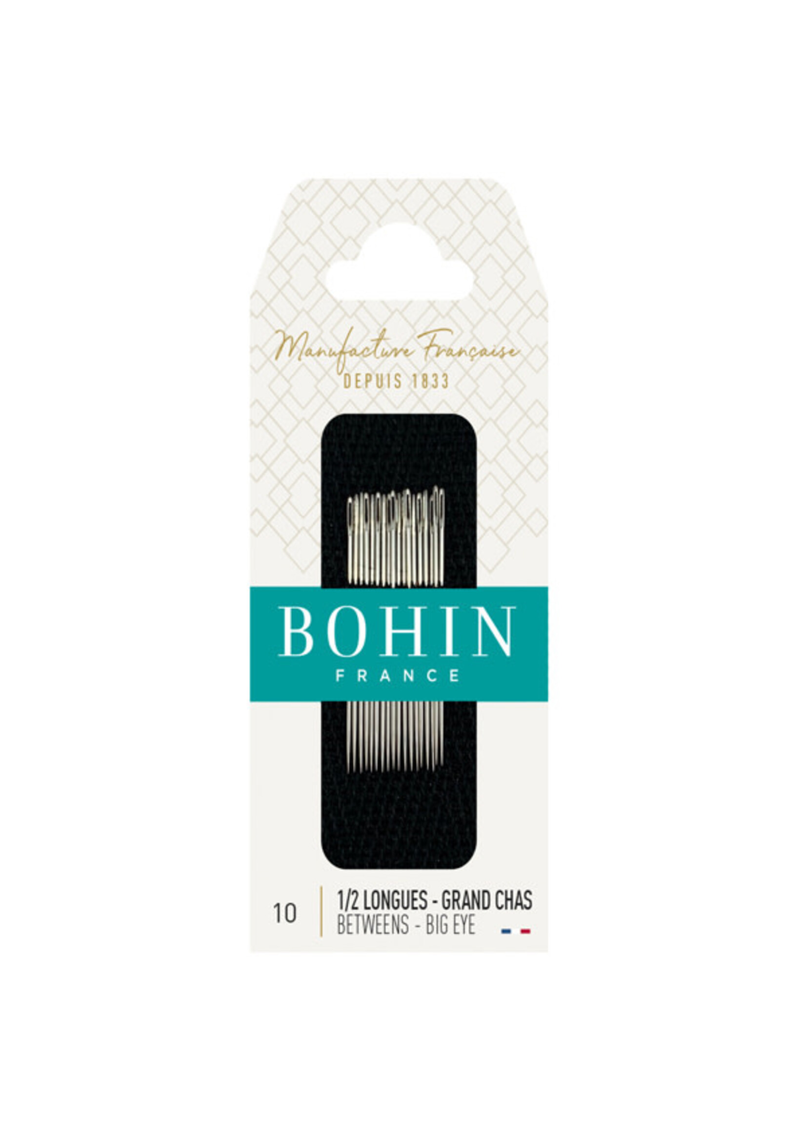 Bohin Betweens Needles Nr 10 Big Eye (Blister 20pc)