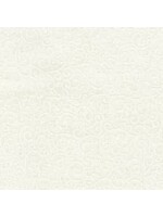 P&B Textiles Ramblings - Scroll - White on White