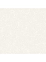 P&B Textiles Ramblings - Leaves Vine - White on Ecru