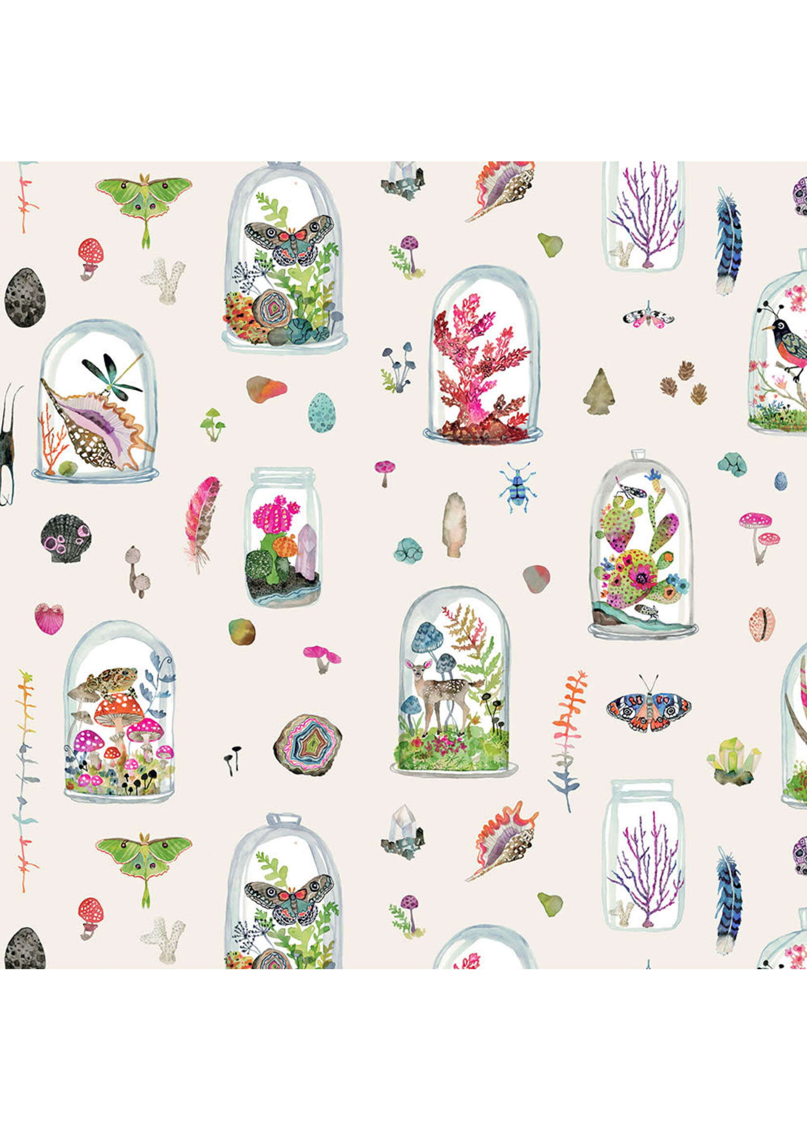 Windham Fabrics Curio - Stolpen - Ivory