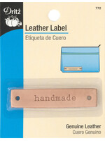 Dritz Leather Label - Handmade