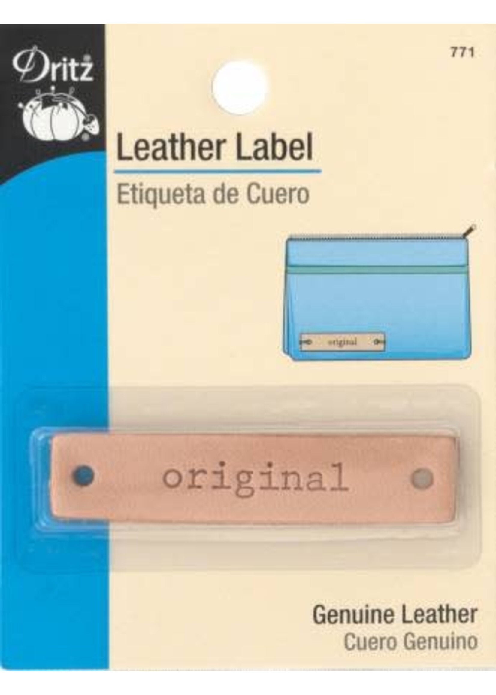Dritz Leather Label - Original