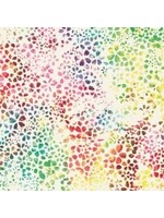 Hoffman Fabrics Bali Handpaints - Spring - Coupon - 80 cm x 110 cm