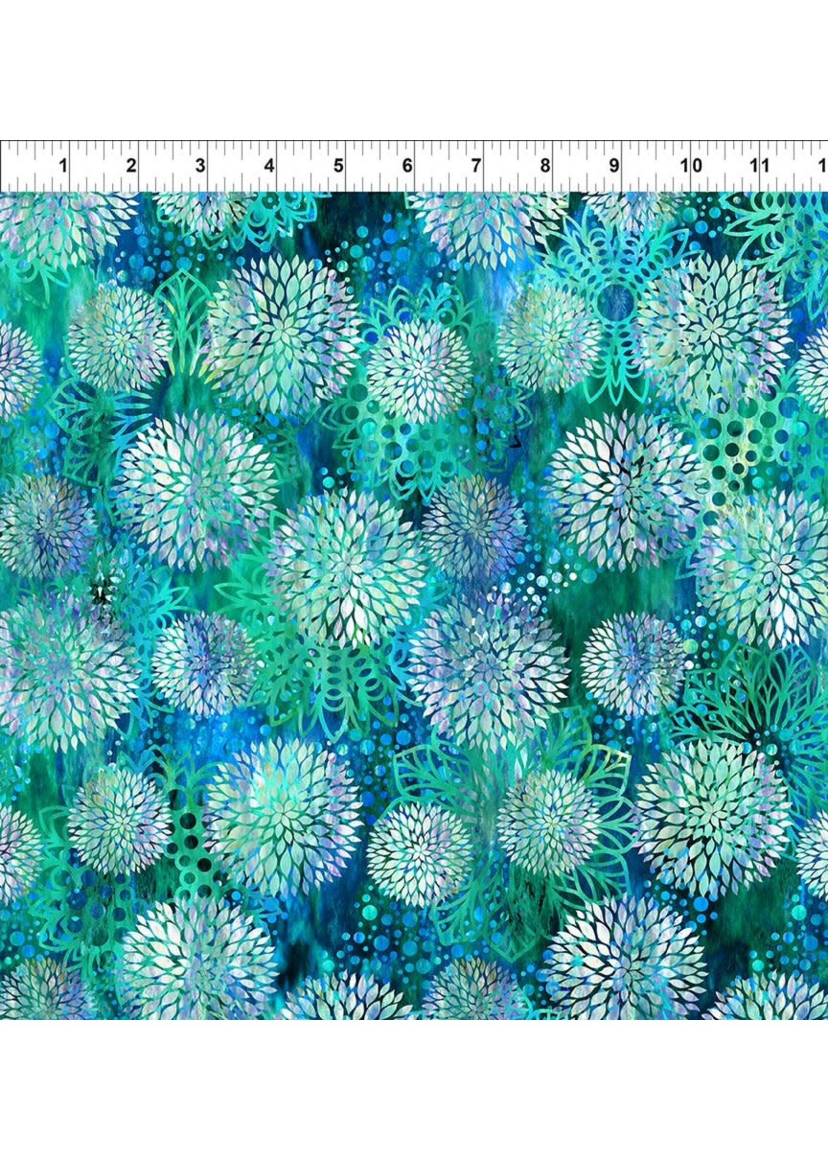 In The Beginning Floragraphix V - Chrysanthemum - Blue