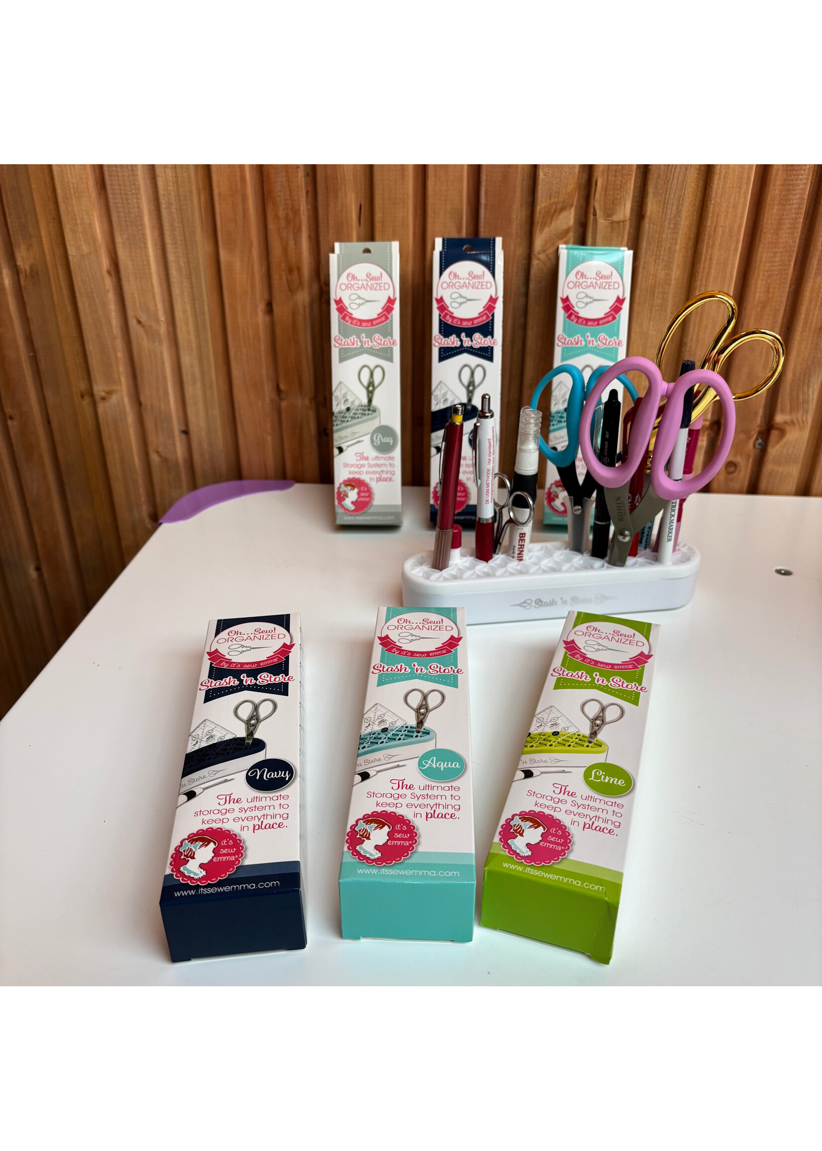 Riley Blake Designs Display- Organized Stash 'N Store - wit