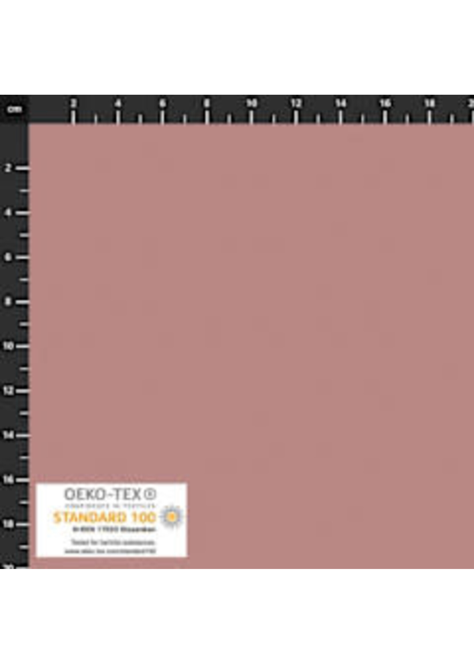 Stof Fabrics Petits Points - Dark Rose - 309 - Coupon - 80 cm x 110 cm