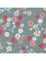 Moda Fabrics Lella Boutique - Wild Honey - Sky - Dark Blue - 5250 14