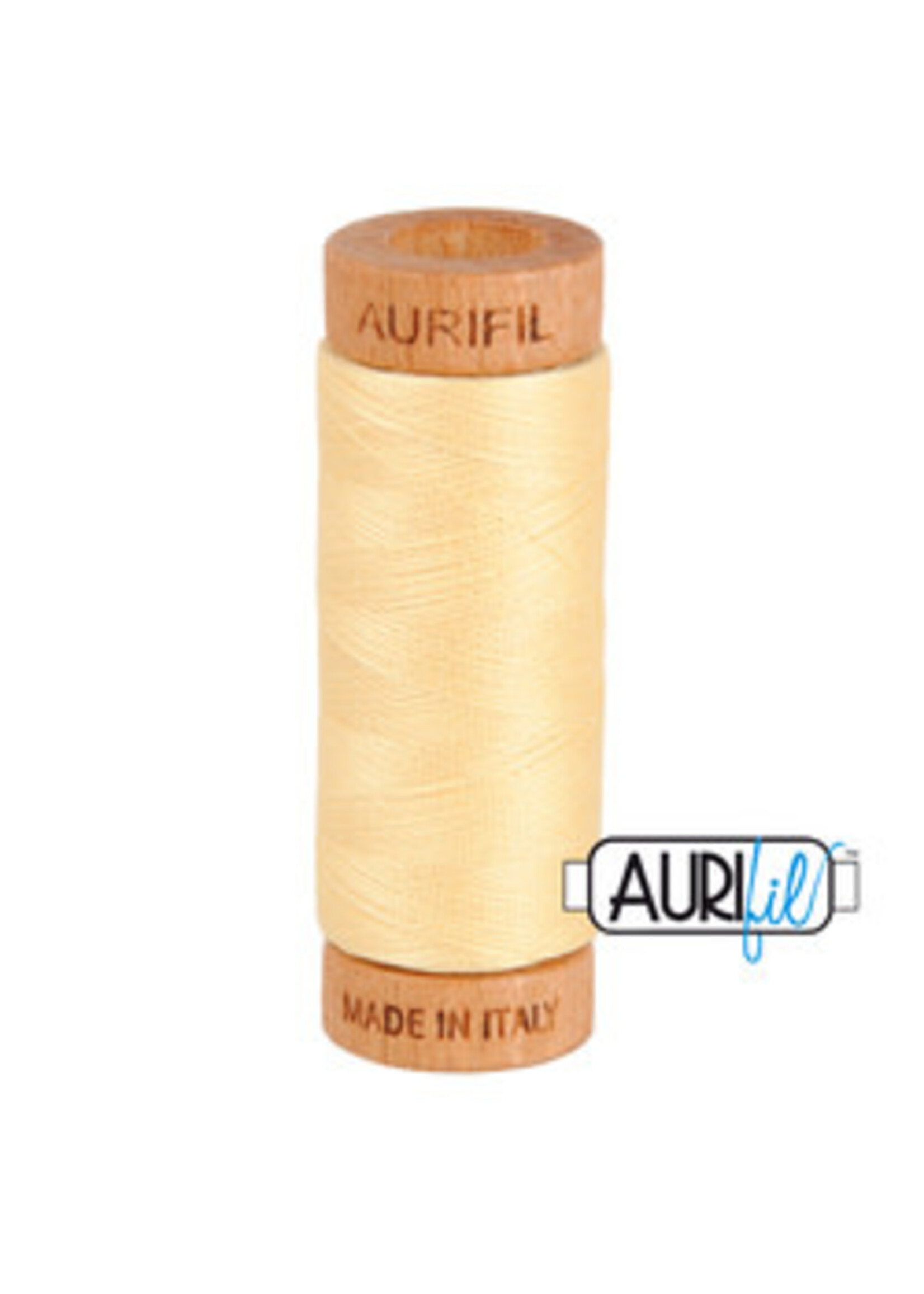 Aurifil Katoen Applicatiegaren - #80/2 - 280 m - 2105 - Champagne