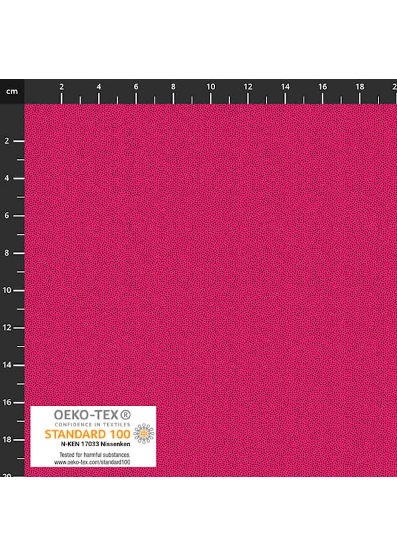 Stof Fabrics Petits Points - Hot Pink - 354