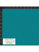Stof Fabrics Petits Points - Teal - 355