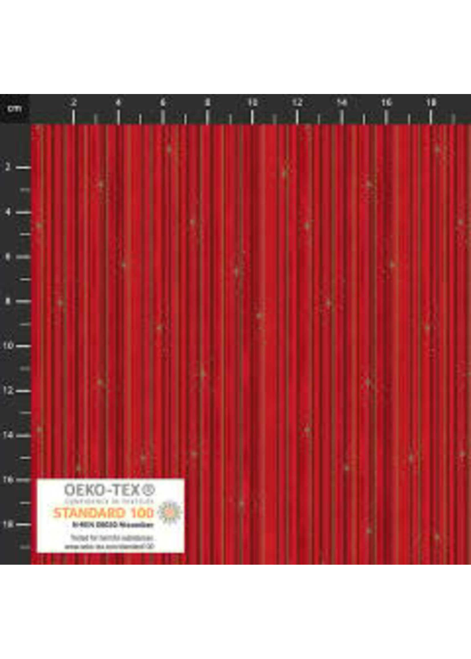 Stof Fabrics We Love Christmas - Red - Coupon - 70 cm x 110 cm