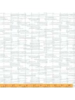 Windham Fabrics Makers Collage - Trellis - Fog - Coupon - 70 cm x 110 cm