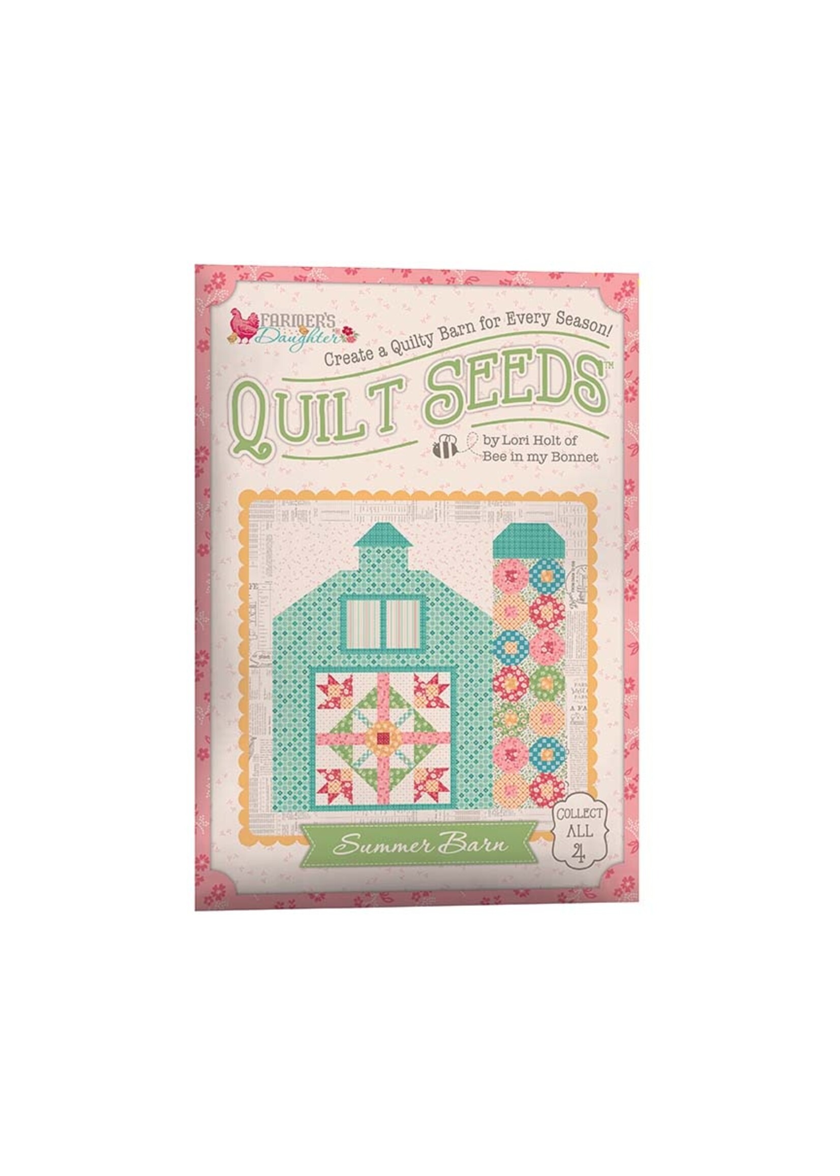 Riley Blake Designs Lori Holt - Patroon - Quilt Seeds - Farmer's Daughter - Summer Barn